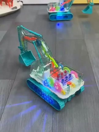 给儿子入手的挖掘机也太酷了吧,带灯光还能看到里面的齿轮在转动…儿童玩具!玩具视频!挖掘机!工程车!#玩具视频 #亲子互动 #挖掘机 #工程车玩具 #益智玩具