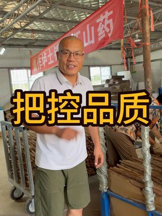 正宗铁棍山药 河南焦作产地直发,现场验品质。#温县铁棍山药 #山药