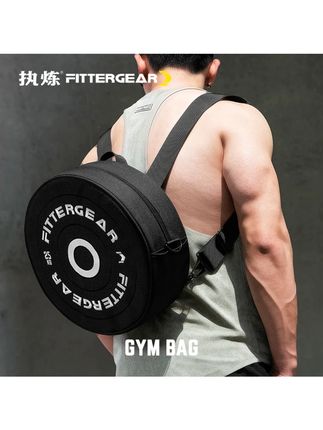 FITTERGEAR运动健身单双肩包斜跨杠铃哑铃片收纳包护具力量举腰带#运动背包 健身包#双肩背包 #运动健身 #运动装备
