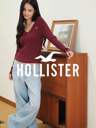 慵懒时髦不费劲,百搭显瘦绝绝子!'KI350-5132' #hollister #小海鸥 #针织毛衣 #秋季上新 #ootd穿搭
