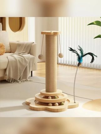 猫抓柱猫爬架三合一不生虫多功能猫抓板耐磨防抓沙发解闷自嗨猫抓#猫爬架  #猫咪攀爬架猫窝一体  #猫架子猫窝一体  #猫抓板  #猫抓柱