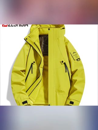 战狼世家正品冲锋衣三合一可脱卸男女款情侣秋冬防风防水夹克外套#冲锋衣 #冲锋衣三合一 #夹克外套