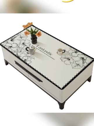 郝邵文推荐桌布防油防水又防烫茶几垫餐桌垫新款2025高档大气客厅桌面保护垫#桌布  #茶几垫 #餐桌垫 #桌面保护垫 #防油防水桌垫