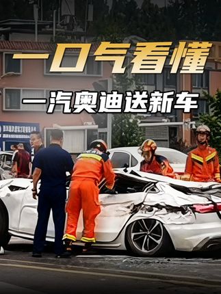 下次还买奥迪?不用了,一汽奥迪送你一台 #一汽奥迪给事故车主赠送A5L #一汽奥迪A4L #一汽奥迪A5L #汽车安全 #驾乘守护计划