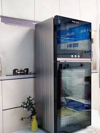 AUX/奥克斯家用消毒柜立式高温烘干新升级304双门大容量餐具A02#AUX奥克斯 #家用消毒柜 #家用消毒柜推荐