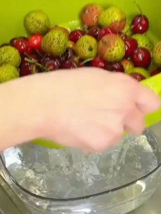 颜值高,耐用,盆还大,双层厚实质感好,洗水果洗菜洗肉都很方便,真是太满意了#双层沥水篮