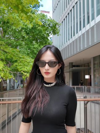 爱惨了!不是我吹,这猫眼墨镜百搭时尚太适合夏天了~ #帕森墨镜#范丞丞同款#PARZIN帕森眼镜#太阳猫#用琥珀流光风打开秋天