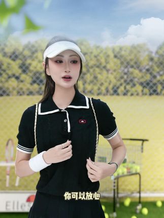 老钱风?一条网球裙就够了 #网球 #网球穿搭 #运动女孩 #运动穿搭 #ootd穿搭