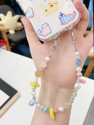 捷克琉璃手机链;定制商品不退换高颜值数码小配件#干货分享#好物推荐#618好物节 #自用好物#推荐购买