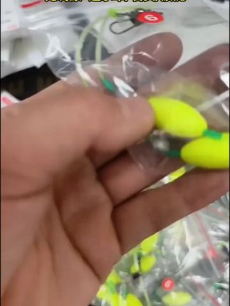 反底钓双钩钓组 专为夏季钓大鲫鱼大鲤鱼大草鱼而设计,中鱼率非常高#子线双钩 #反底钓法 #反底钓组 #大物子线双钩