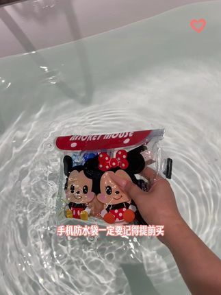 防水袋 夏天出去玩水还怕手机啥的进水吗,赶紧买这个防水袋,三层密封条,放心玩,快提前备上#玩水 #防水袋 #好物推荐🔥