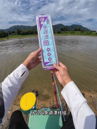 威拓森玩趣免调漂线组鱼钩套装成品鱼线主线全套钓鱼鲫鱼钓组台钓#渔具用品 #钓鱼 #野钓 #鱼线