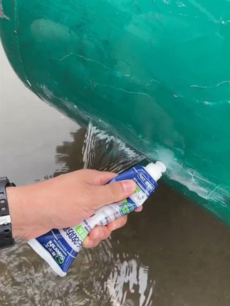 可用于水下的胶水堵漏胶防水玻璃胶水池浴缸专用漏水修补胶水中施工密封胶