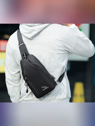 男包多功能男斜跨包韩版潮帆布单肩包胸前包牛津布包斜跨男包#斜跨包 #斜挎包男 #斜挎包推荐 #帆布包 #布包