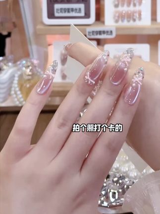 【芭蕾舞鞋】纯手工穿戴甲美甲可拆卸穿戴式持久反复使用#超好看的美甲 #仙女必备 #美甲 #超好看 #短指甲也可以这么美