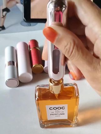 香水分装瓶 香水分装瓶小巧底充按压式高档空瓶子直抽高端便携式小样喷雾神器#分装瓶 #香水喷雾