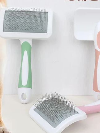 宠物梳子泰迪比熊梳理蓬毛梳猫狗通用针梳梳毛打结梳拉毛梳脱毛梳 #宠物梳子 #宠物梳子推荐 #梳子 #脱毛梳 #脱毛梳推荐