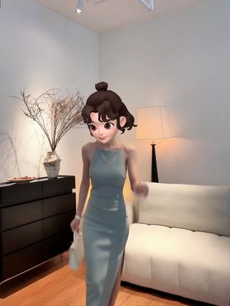 温雅名伶气质肯豆弹力连衣裙 温雅肯豆连衣裙 姐妹们,这条【温雅名伶】的肯豆裙一定要拥有。5.0弹力包身,立裁设计,一字领长款超温柔。穿上它,瞬间展现出你的优雅气质,无论是约会还是参加聚会,都能让你成为焦点。就像一位温柔的名伶,散发着迷人的魅力。#肯豆裙 #弹力连衣裙 #一字领长裙 #温柔连衣裙 #气质连衣裙