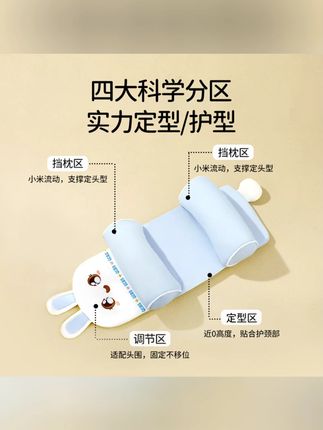 七彩博士新生儿抽拉小米定型枕0-1岁纠正头型宝宝防偏头婴儿枕头#阿文 #婴儿枕头 #婴儿枕头推荐 #阿文推荐 #好物分享