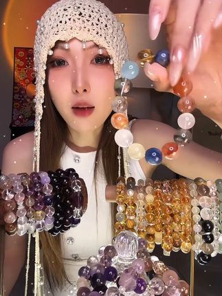 全全面面的大多宝 #天然水晶 #水晶手链