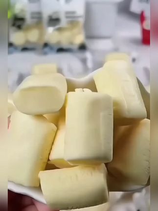【拍1发4】新疆原味奶醇250*4包软糯香浓即食乳品奶块奶酪小吃#新疆奶醇 #原味奶块 #拍1发4 #即食乳品 #奶酪小吃