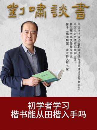 初学者学习楷书能从田楷入手吗 #初学者 #学楷书 #知识分享
