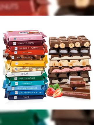 瑞特滋德国进口Ritter Sport瑞特斯波德牛奶巧克力块100g榛子黑巧 #巧克力 #瑞特滋巧克力 #惊喜