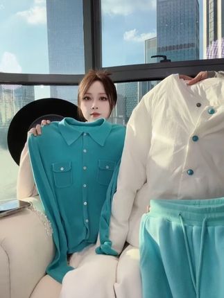 露露推荐 春秋季新款穿搭 25口袋polo领薄款休闲针织开衫 #好物推荐🔥 #显瘦穿搭 #春秋穿搭 #polo衫 #早秋新款