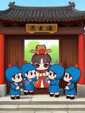 🌺 “这香囊——原是妹妹亲手绣的!”,大观园风起,落红成阵。,怡红公子忽觉襟前空荡——,那枚贴着心口的茜纱香囊,竟不知何时遗落