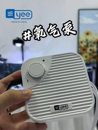 家里鱼缸缺氧气泵额度可以试试这款 #氧气泵 #水族 #鱼缸 #养鱼 #造景