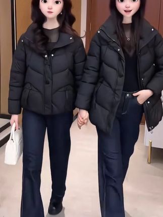 #棉衣棉服 #时尚妈妈装 #谁穿谁好看 #洋气穿搭