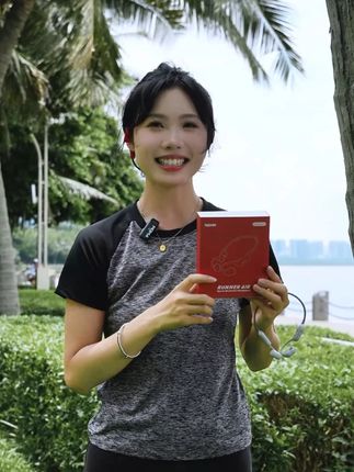 运动狂魔必备!让我告别掉耳机烦恼 #南卡开放式耳机 #南卡AIR #运动健身 #蓝牙耳机