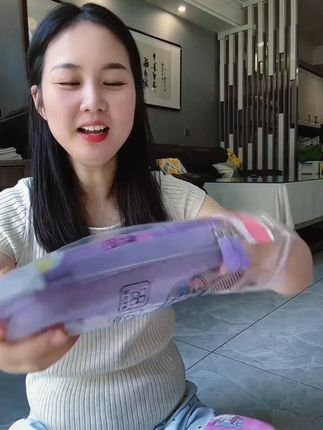 三丽鸥立体卡通大容量酷洛米铅笔盒文具盒女孩网格可爱儿童防水