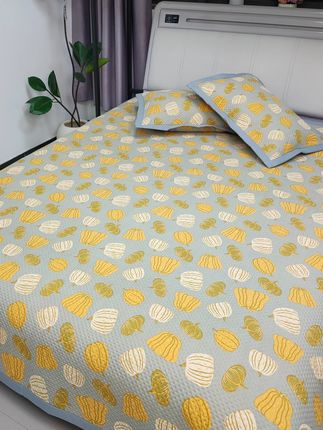 【四季换新床盖】水洗斜纹棉麻四季床盖防滑不跑床可机洗不掉色#床盖 #床盖四季毯 #床盖 #床盖毯 #可机洗床盖
