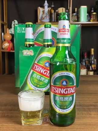 青岛啤酒经典大绿棒整箱12瓶,600毫升大瓶装,经典味道好喝 #青岛啤酒 #青啤 #啤酒 #啤酒推荐 #喝啤酒