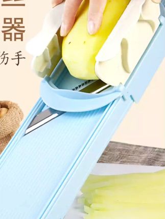 龙江土豆擦丝器多功能家用切丝器柠檬切片擦子护手刨丝器厨房插菜#土豆擦丝器 #龙江 #多功能 #厨房用品 #护手刨丝器