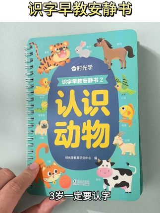 视频同款 2岁后就可以让宝宝玩的#识字安静书,一撕一贴,孩子很感兴趣,在玩中学认字#启蒙早教#识字#幼儿识字