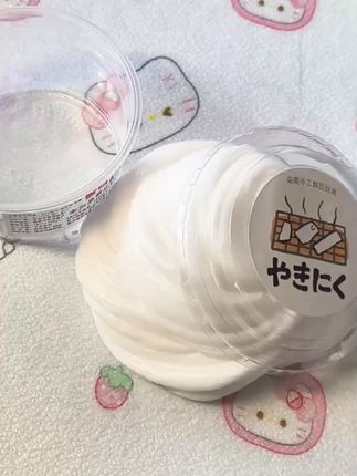 沉浸式玩烤年糕 #手工解压  #史菜姆  #强烈推荐  #解压  #解压玩具34