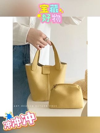 包包女pu软皮手提小包2025夏新款潮ins休闲水桶包百搭单肩斜挎包#手提包 #软皮包 #斜挎包 #手提小包 #单肩斜挎包