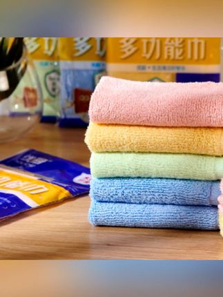 油利除不沾油洗碗巾加厚耐用木纤维吸水抹布 #阿文 #洗碗巾 #抹布 #阿文推荐 #好物分享