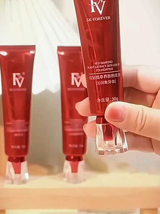 ~【FV经典款】【小鱼海棠推荐】FV红钻遮瑕养肤粉底液保湿不脱妆#粉底液推荐 #遮瑕养肤 #保湿不脱妆 #美妆好物 #FV粉底液
