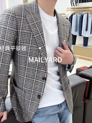男生秋冬必备的3件外套,其中这件格纹单西最惊喜! #美尔雅 #美尔雅服饰 #品质男装 #高级单西 #老钱风男装高级感