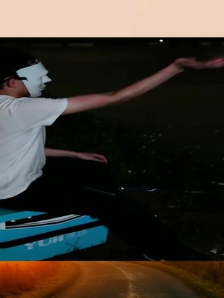 微笑鲨红光驱蚊强光头灯感应超亮可充电头戴式灯钓鱼夜钓超强续航#鱼竿渔具 #渔具店