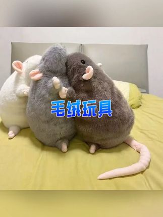 完了,给孩子洗感冒了#鼠鼠 #花枝鼠  #玩偶 #大人也要玩玩具