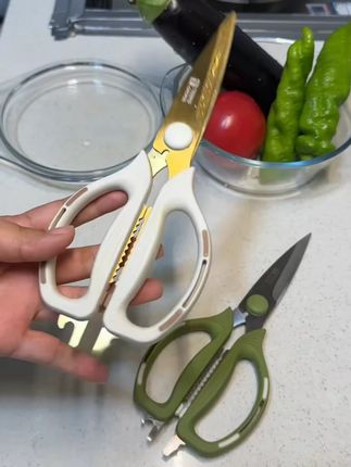特恩斯厨房专用剪刀家用大号多功能不锈钢锋利鱼骨鸡骨省力剪子#厨房专用剪刀 #多功能剪刀 #不锈钢剪刀 #省力剪刀 #厨房好物