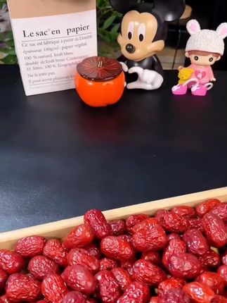 新疆若羌枣新疆一级吊干灰枣2斤/5斤装新疆特产干果红枣皮薄清甜#新疆若羌枣 #红枣 #干果 #清甜美食 #特产
