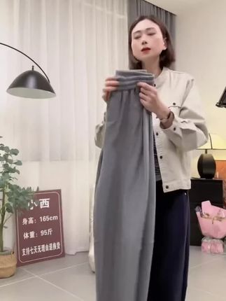 100%棉小立领外套,春秋韩版休闲工装风超洋气! #韩版工装风 #春秋工装外套 #棉立领外套 #棉制夹克 #春秋夹克