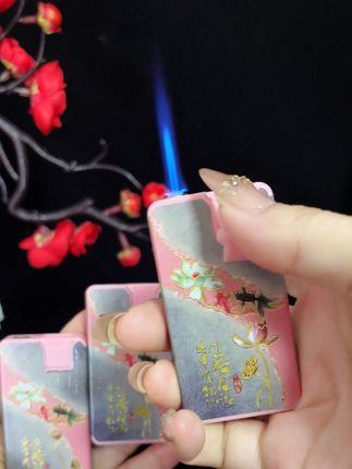灵焰新款夜光防风金属打火机蓝焰直冲 #打火机 #夜光打火机 #厂家一手货 #便宜好物