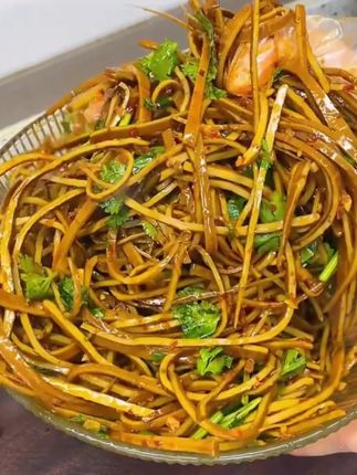 家常下饭菜#牛皮豆干 #家常美食