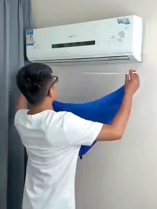 夏天空调要先清洗一下才可以哦,空调全套清洗工具接水袋接水罩子挂机内机清洁免洗神器家用清洁剂 #空调清洗工具全套 #清洗空调 #空调清洗教程 #空调清洗 #空调怎么清洗 @DOU+小助